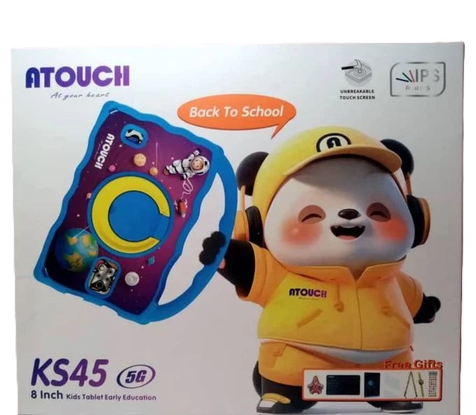 ATOUCH KS45 Children Tablet, 5G 8-Inches, 8GB RAM+256GB ROM