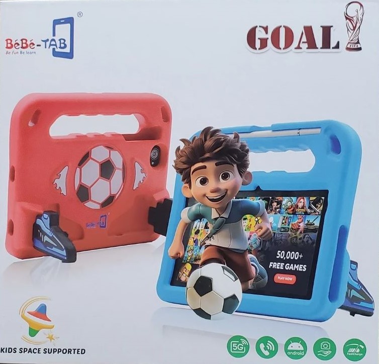 BeBe-TAB Goal Tablet 7" 6GB RAM+256GB ROM, 5G, SIM+WiFi, Android 14, 5000mAh
