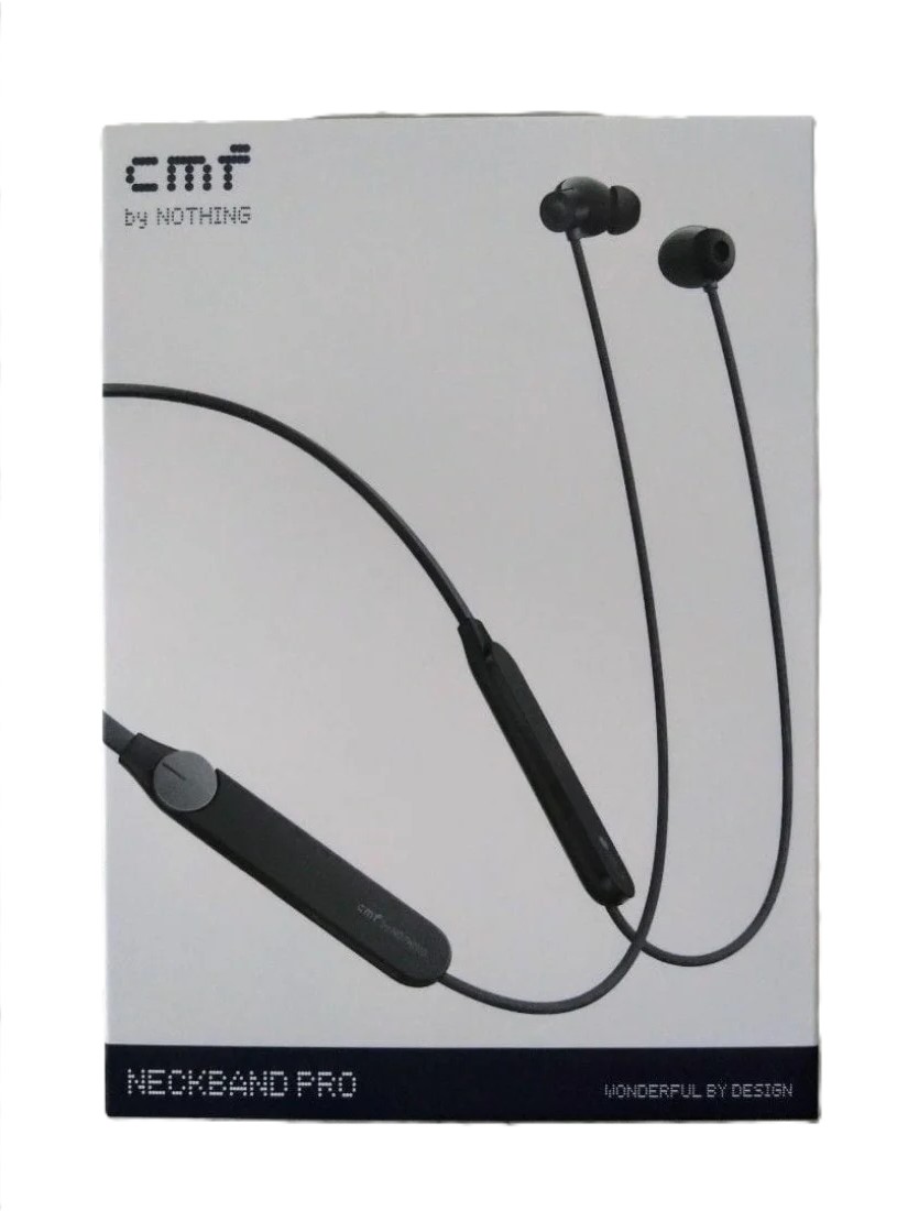 CMF by NOTHING Neckband Pro, 50dB Active Noise Cancellation Smart Dial Design Headphones