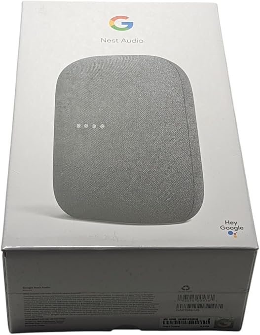 Google Nest Audio Speaker - With Bluetooth & Wi-Fi Connectivity, Works With Android and iOS