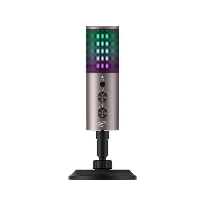 HAVIT GAMENOTE GK61 RGB Live Recording Microphone