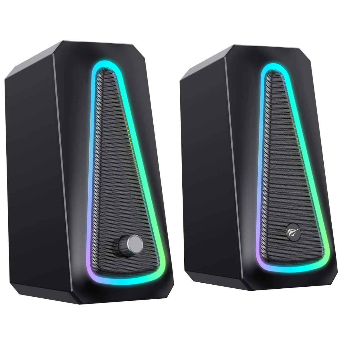 Havit Gamenote SK208 PRO 2.0 Stereo Gaming PC Speaker with RGB Light