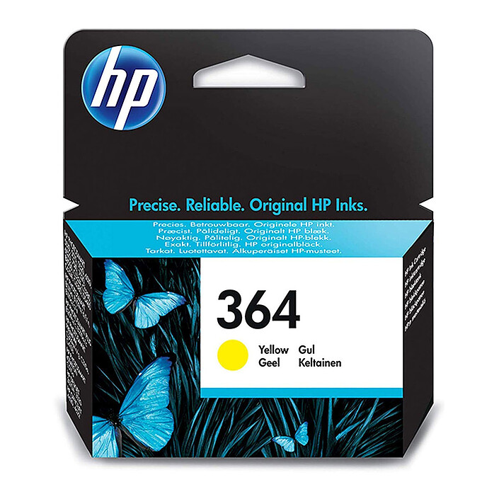 HP 364 Yellow Original Ink Cartridge