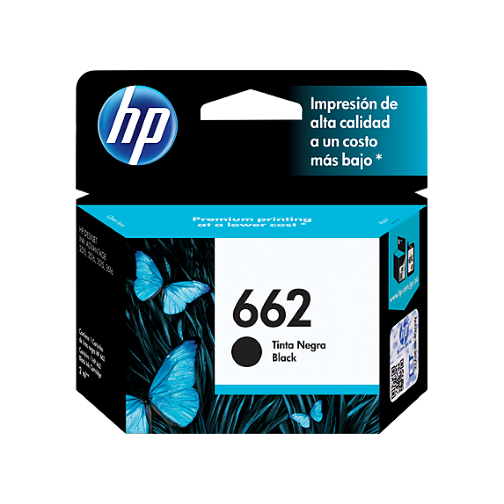 HP 662 Black Ink Cartridge