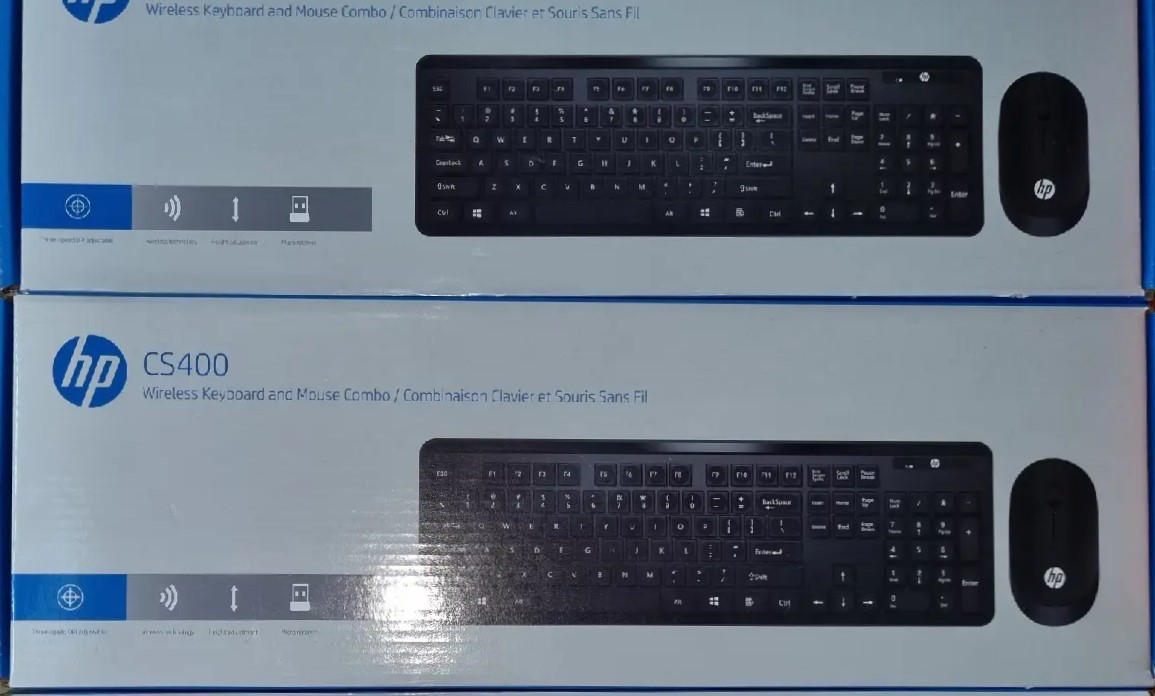 HP CS400 Wireless Keyboard & Mouse