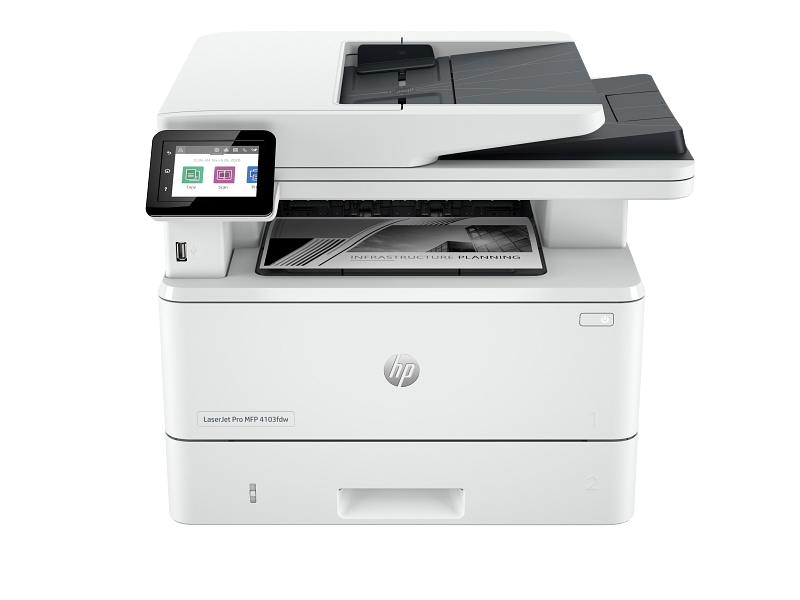 HP LaserJet Pro MFP 4103fdw Multifunction Laser Printer