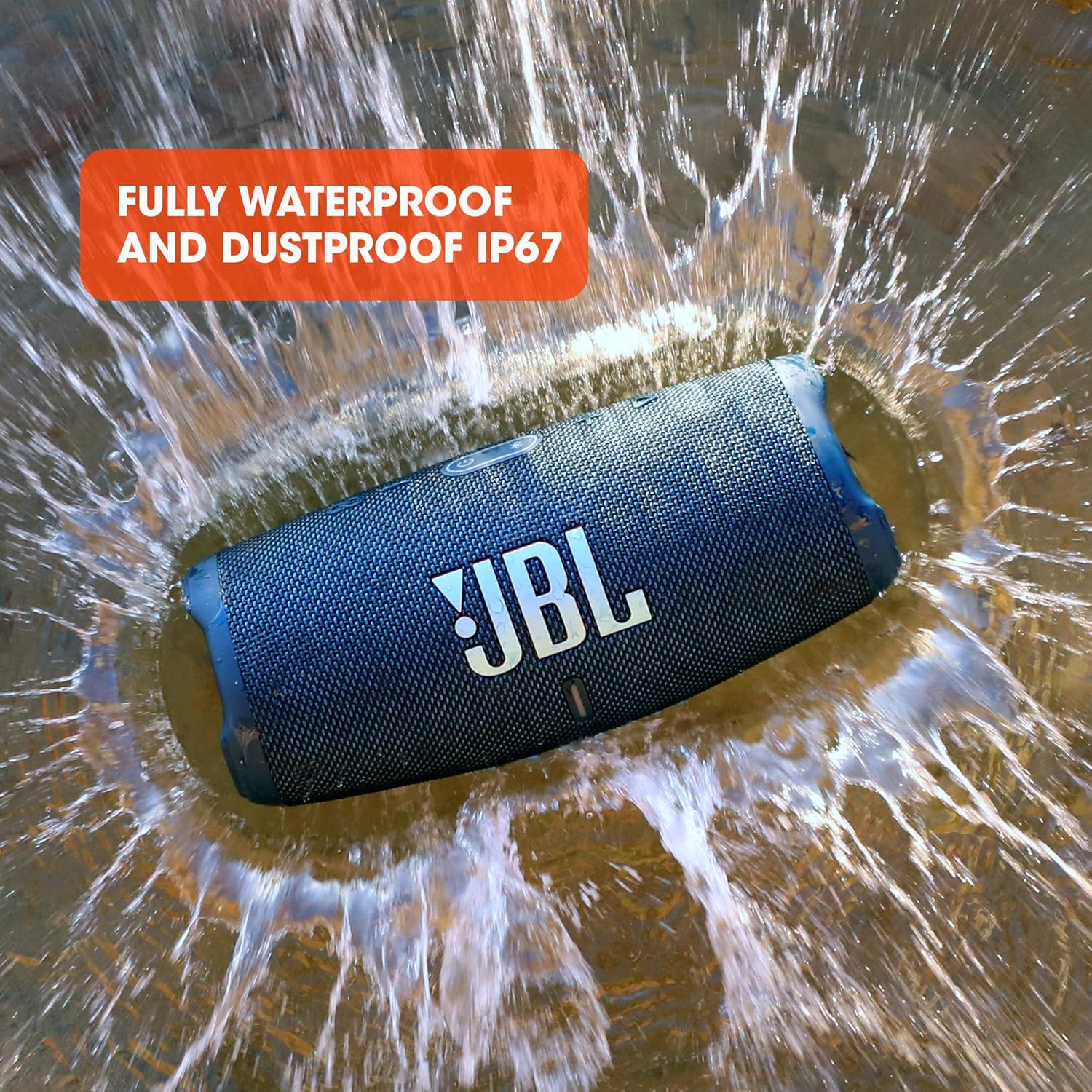 JBL CHARGE5 BLUETOOTH 5.1 SPEAKER, Massive Pro Sound, 34 Hours of Playtime
