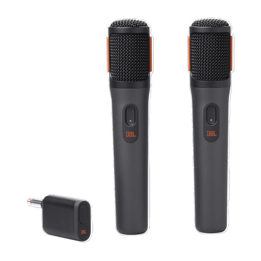 JBL PartyBox Wireless Mic, Up To 20 Hours Playtime of Microphone & 12 hours Playtime of Dongle