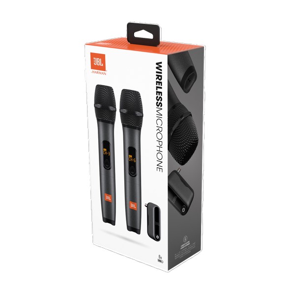JBL Wireless Microphone, Up To 6 Hours Receiver Battery Playtime