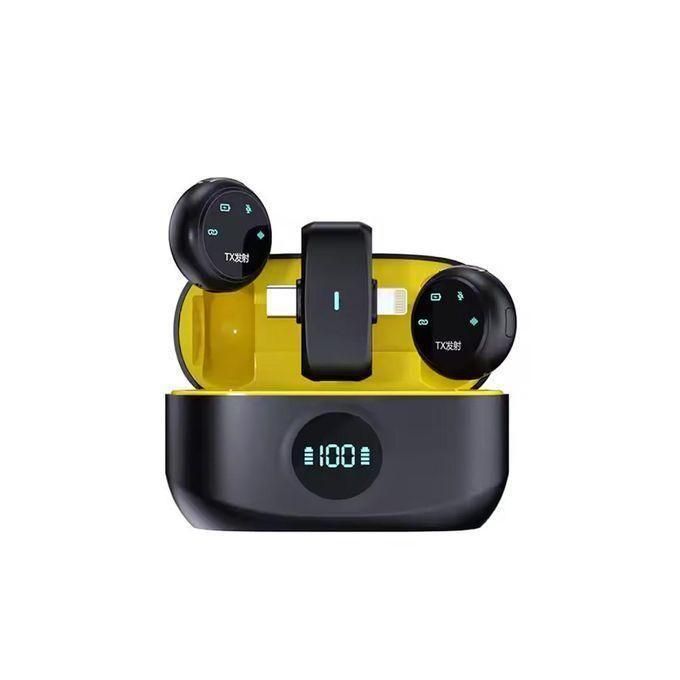 K31 Pro Collar Clip Button Microphone 2.4G Wireless
