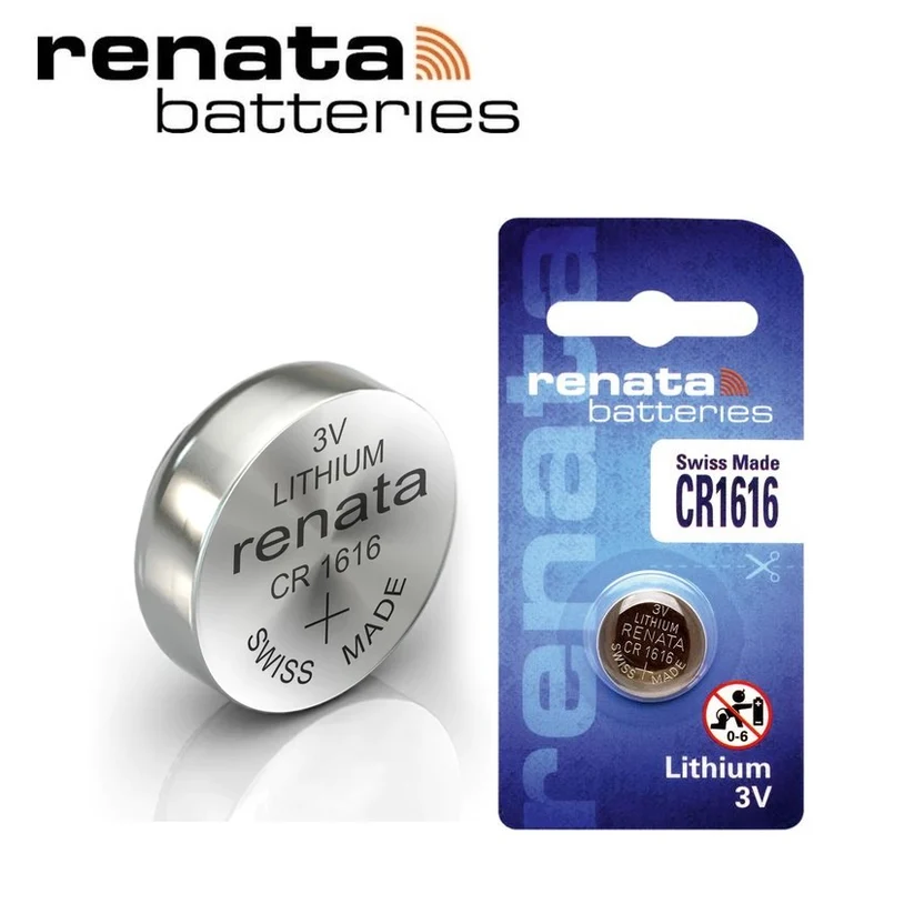 Renata CR1616 Lithium 3V Battery