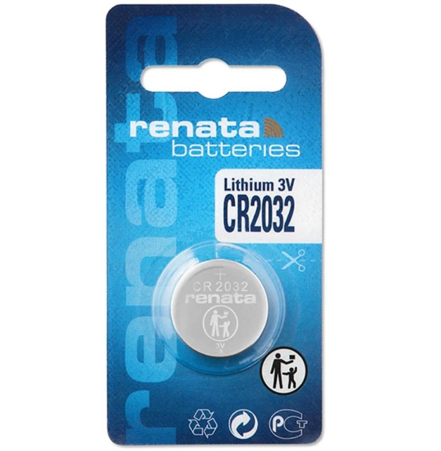Renata CR2032 Lithium 3V Battery