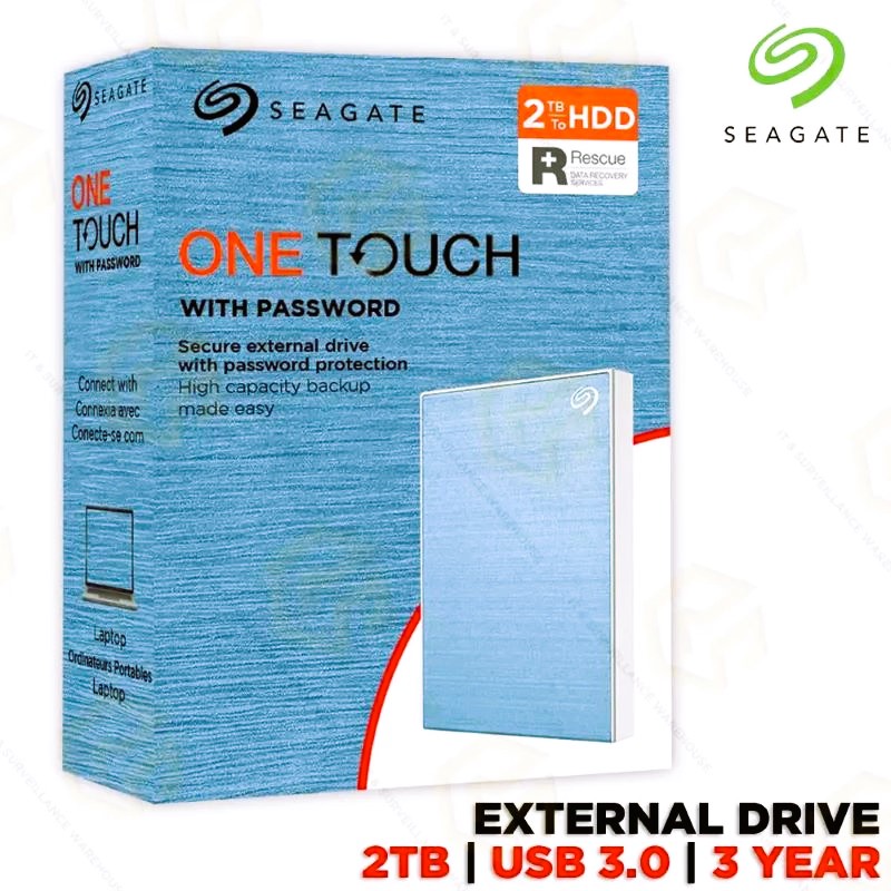 SEAGATE One Touch External Hard Disk 2 Tb