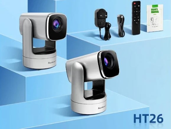 Smartbarry 4K HDR Projector, 5G WiFi, 9750mAh, Automatic Focusing