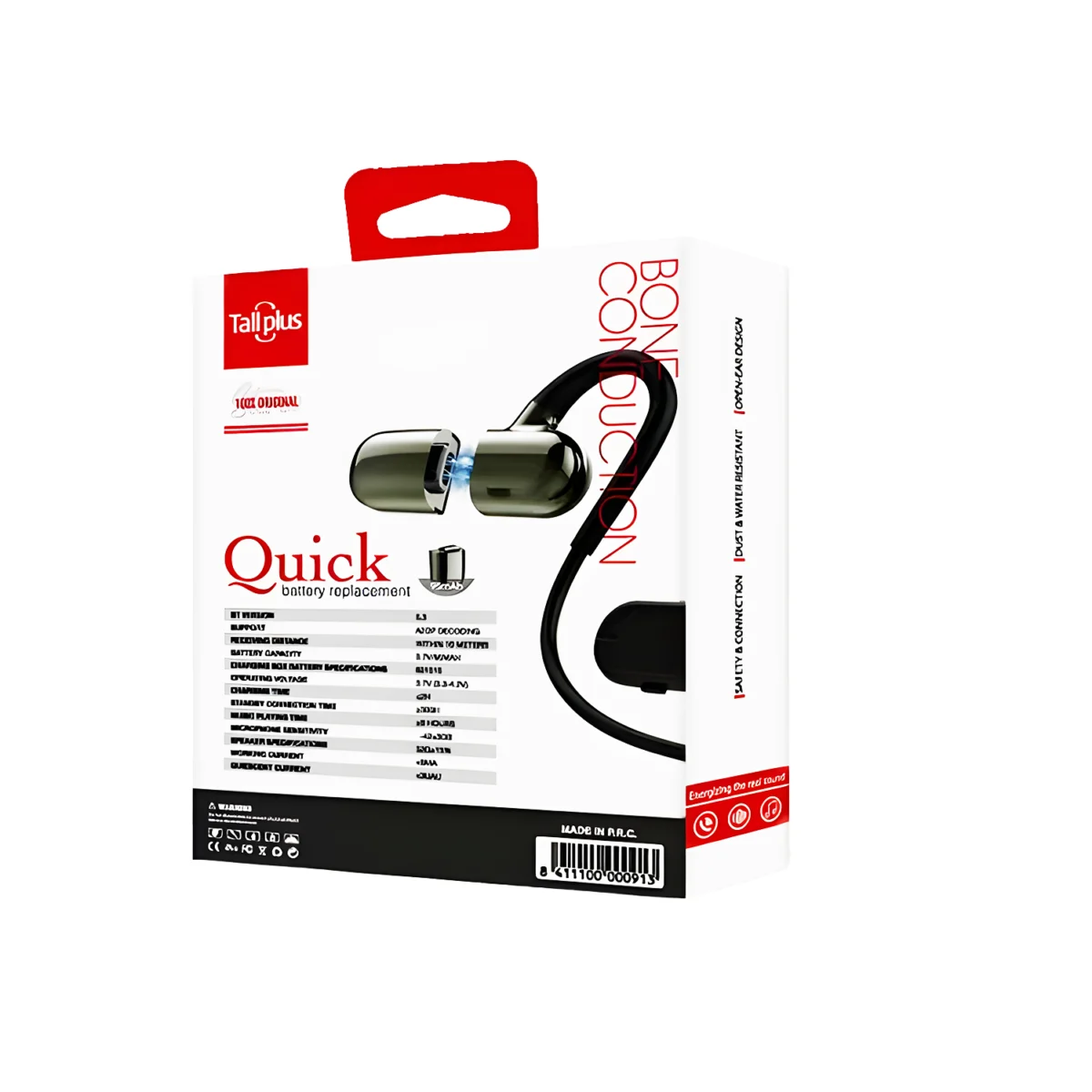 Tallplus B-18 Bone Conduction Wireless Headphones