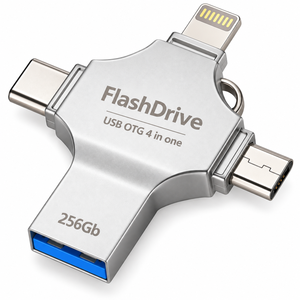 USB FLASH DRIVE 4-IN-1 -256GB