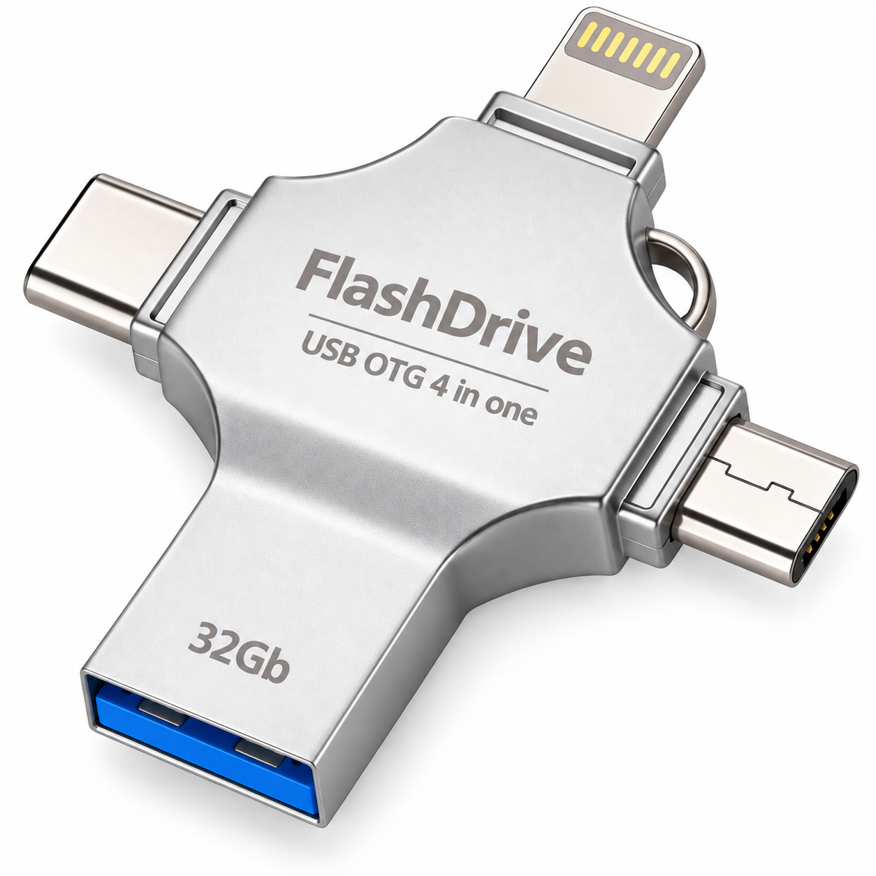 USB FLASH DRIVE 4-IN-1 - 32GB